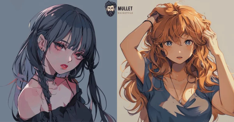 Anime mullet