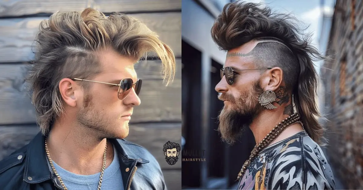 Faux Hawk Mullet