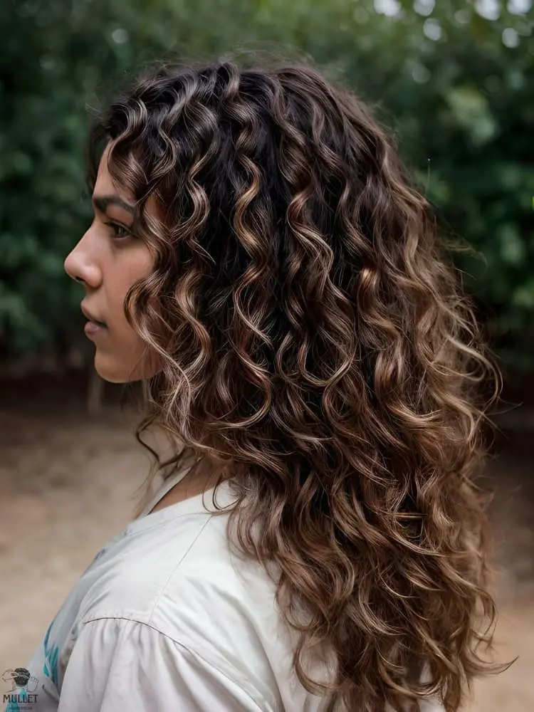 Mexican mullet perm