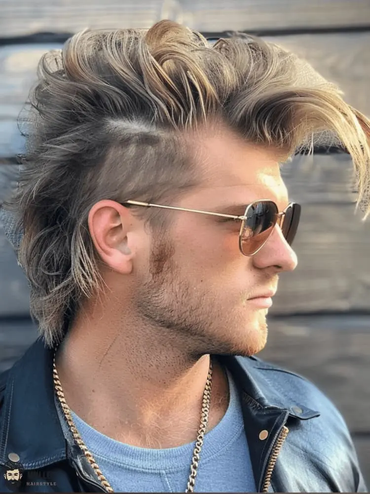 Modern Faux Hawk Mullet