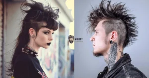 Punk mullet